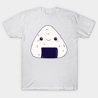 Onigiri Cute And Kawaii japanese food T-Shirt